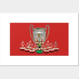 Liverpool '84 Rome subbuteo team Posters and Art